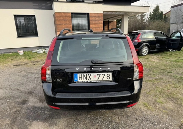 Volvo V50 cena 21900 przebieg: 215000, rok produkcji 2008 z Mysłowice małe 379